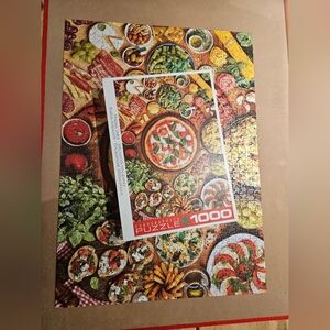 EuroGraphics 1000-Piece Food & Pizza Jigsaw Puzzle